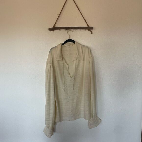 White textured tunic - Picture 5 of 7